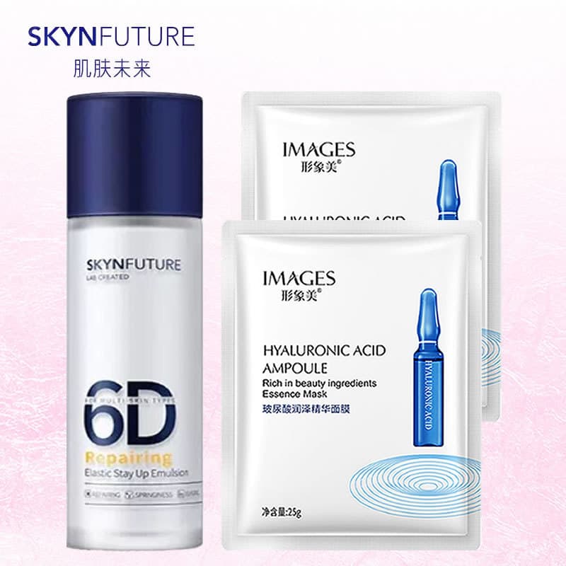 Skin Future 6D Stay Up Night Repair Loção Elástica 60ml Hidratante Antirrugas Firmador Delicado Hidratante Loção Hidrata
