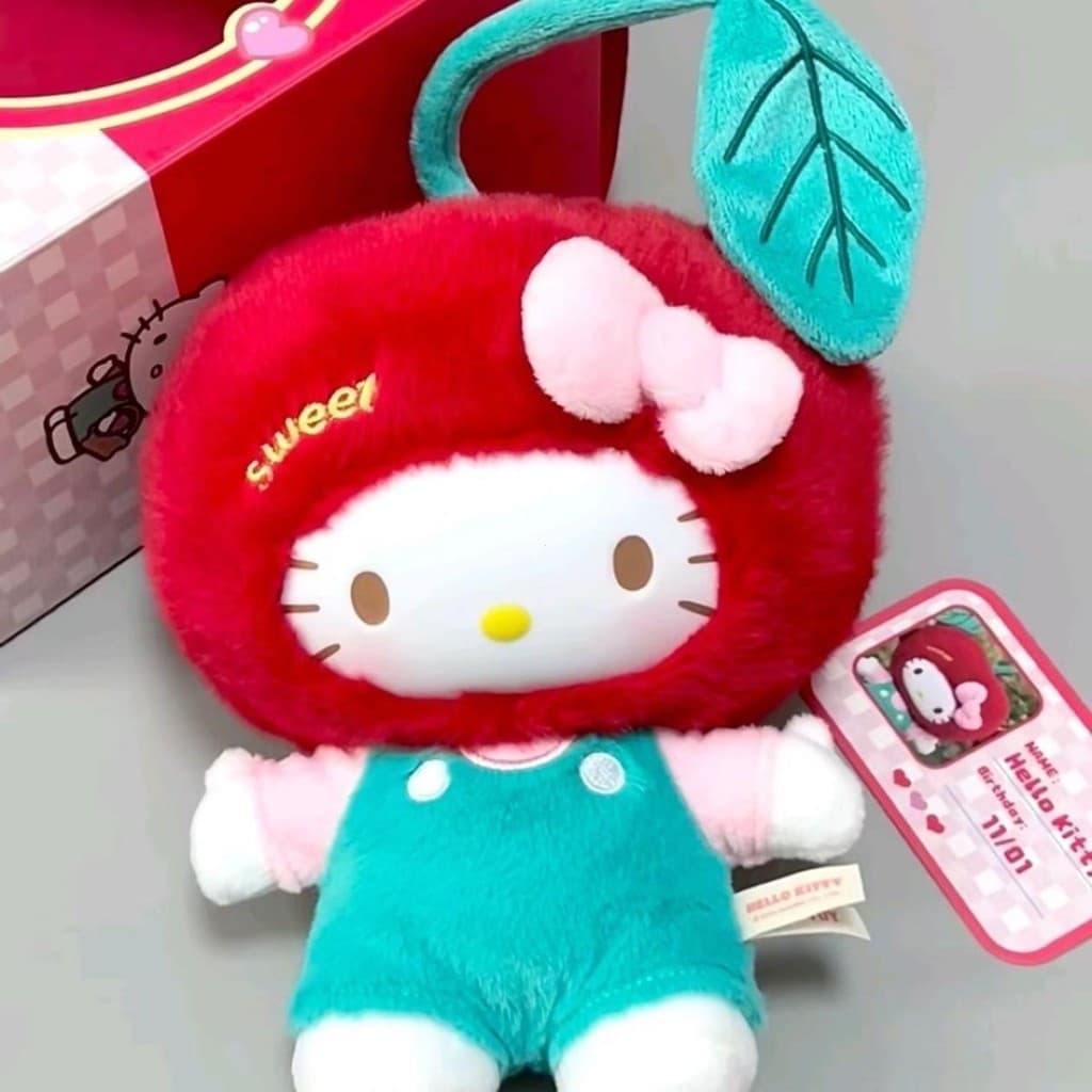 Brinquedo de Pelúcia Hello Kitty - Boneca Linda e Encantadora (O Presente para Meninas e Melhores Amigas) T1AF