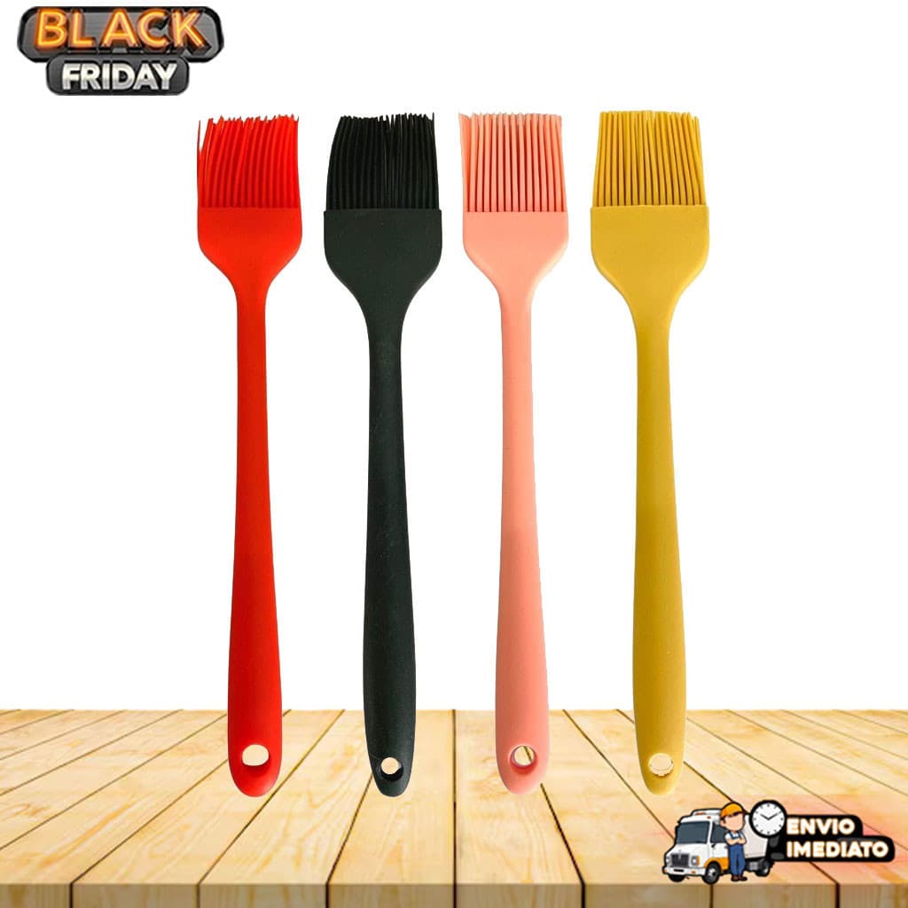 Pincel de Silicone Grande 25cm para Confeitaria e Cozinha - Ideal para Aplicações Precisar em oferta