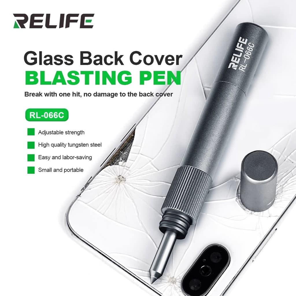 Notícias RL-066C caneta de demolição vidro capa traseira caneta diamante adequada para Apple disjuntor de quadro de vidr