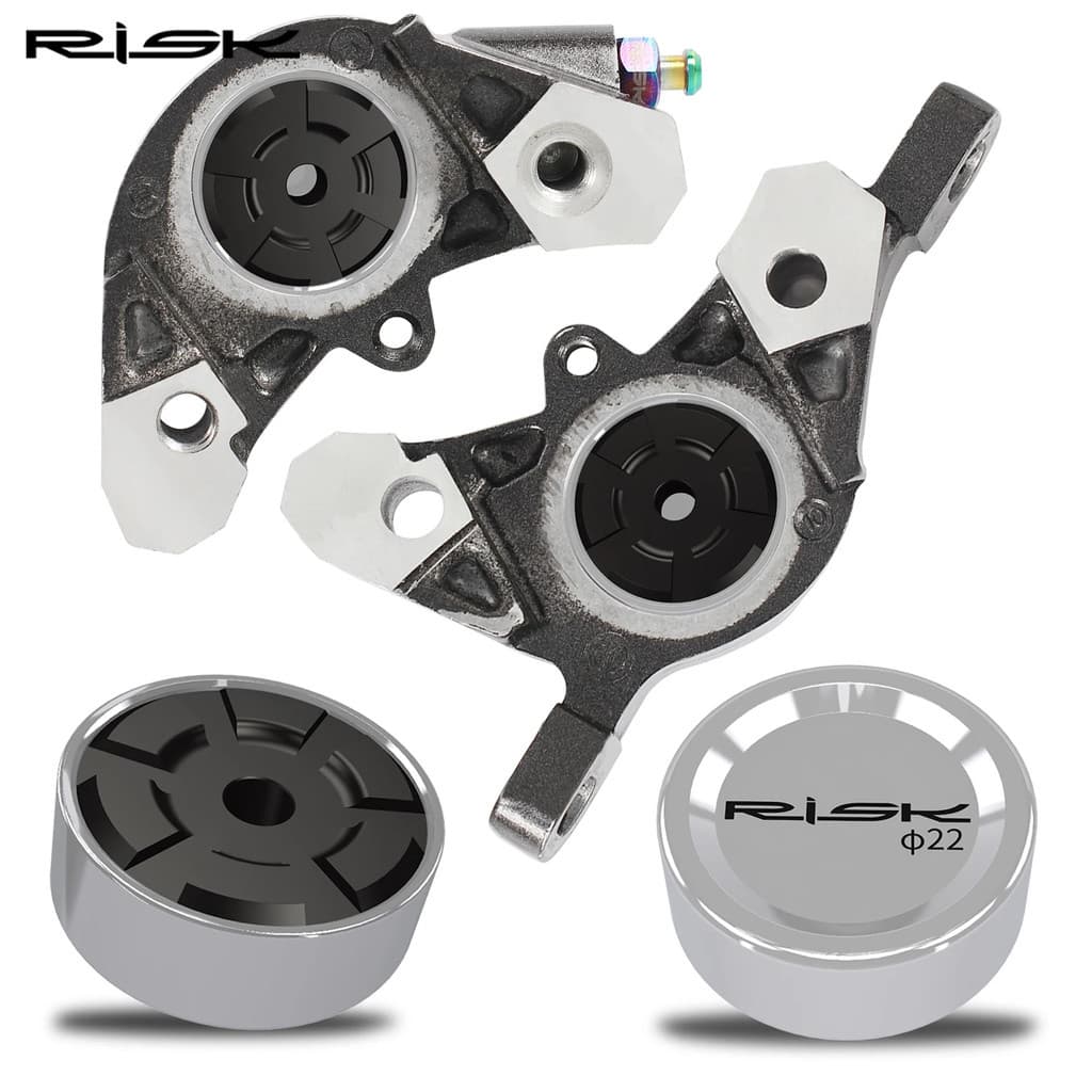 Risco 2 Pçs Liga De Titânio Bicicleta Pinça Freio Hidráulico Pistões MTB Estrada Pistão A Disco Para SHIMANO XT/XTR/SLX