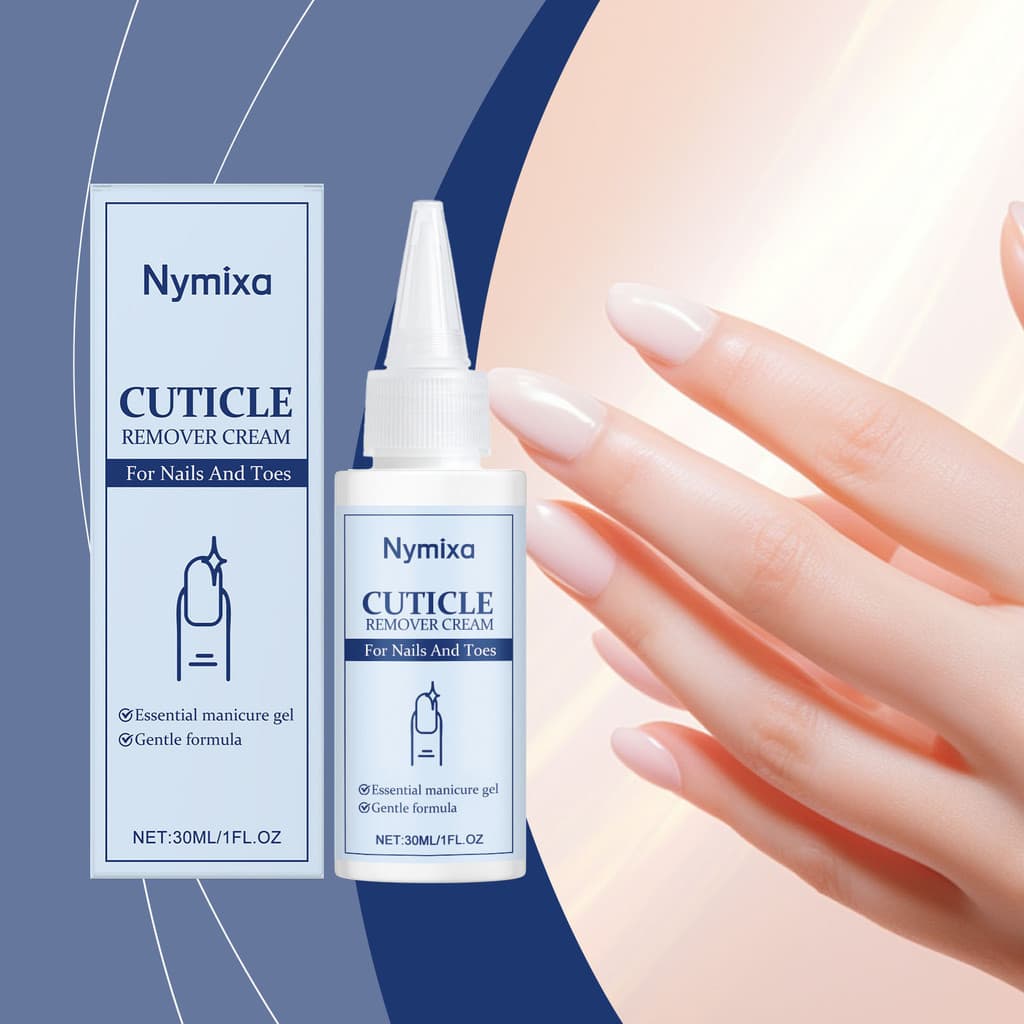 30ml Gel Hidratante para Unhas e Cutículas - Amaciante para Pés e Mãos, Brilho Natural, Cuidados Diários