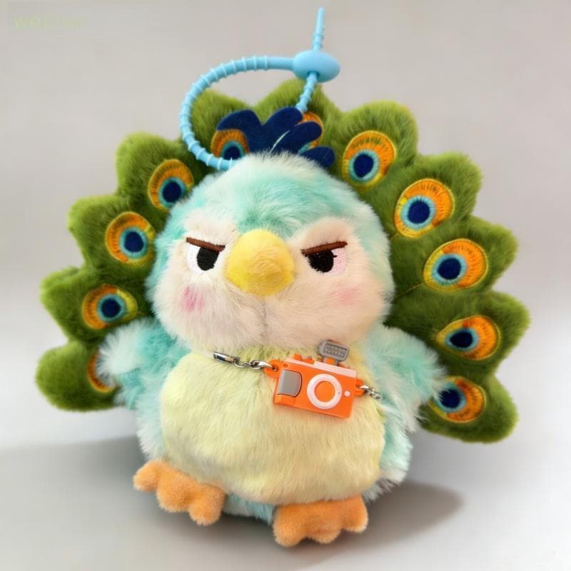 [WEI] 1 Peça Maillard Green Peaco Boneca De Pelúcia Portátil Bapa Pingente Para Meninas Amigo Da Escola Bom