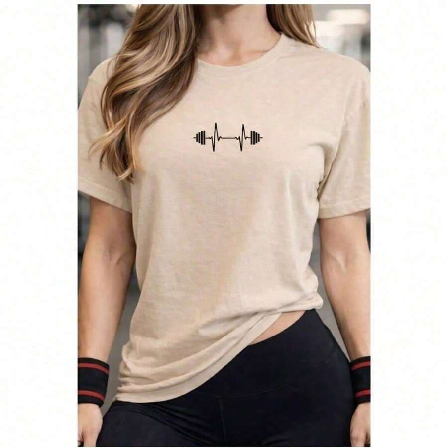Camiseta Academia Algodão Fresquinha, Blusa Feminina Treino Halter, GYM T-Shirt