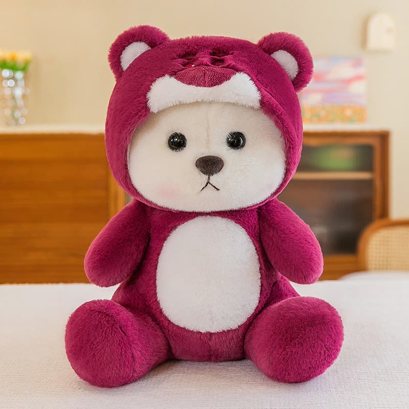Transformado em Lena Bear Doll Stitch Boneca Teddy Bear Brinquedo de pelúcia Dia dos Namorados Ragdoll Boneca Presente