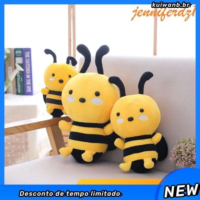 JENNIFERDZ1 Brinquedos De Pelúcia De Abelha Para Crianças , Anima ls , Dormindo Em Casa , Decoração , Boneca