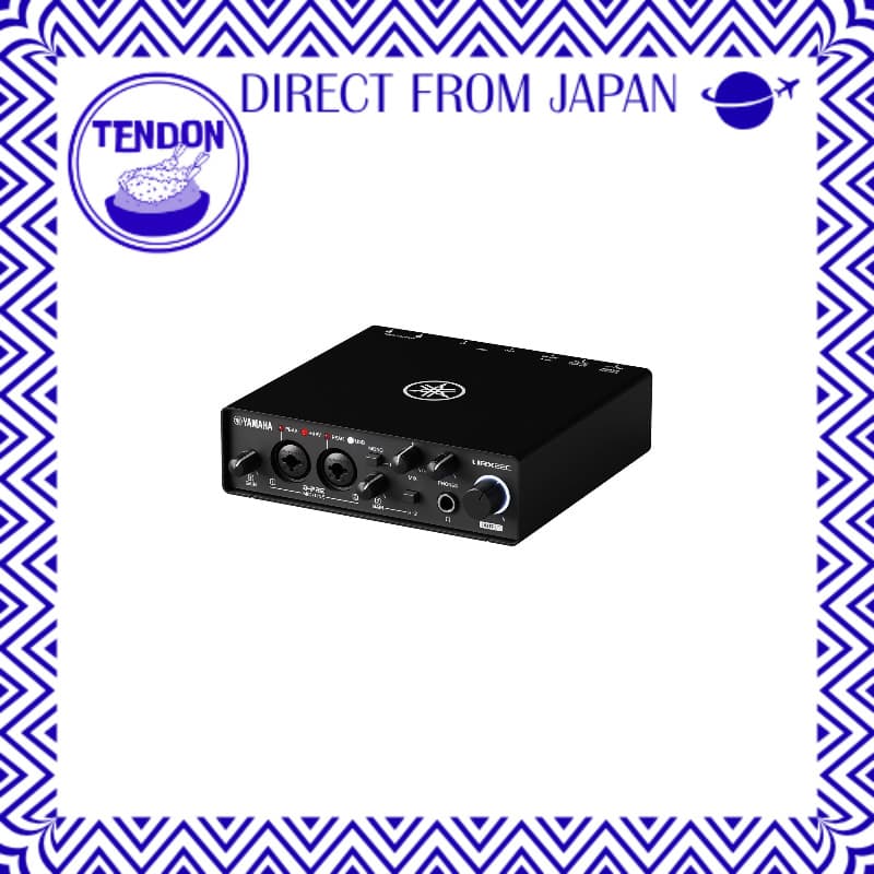 Yamaha YAMAHA Interface de Áudio USB 3.1 32bit/192kHz 2 in/2 out Produção Musical Gravação Streaming Função Loopback