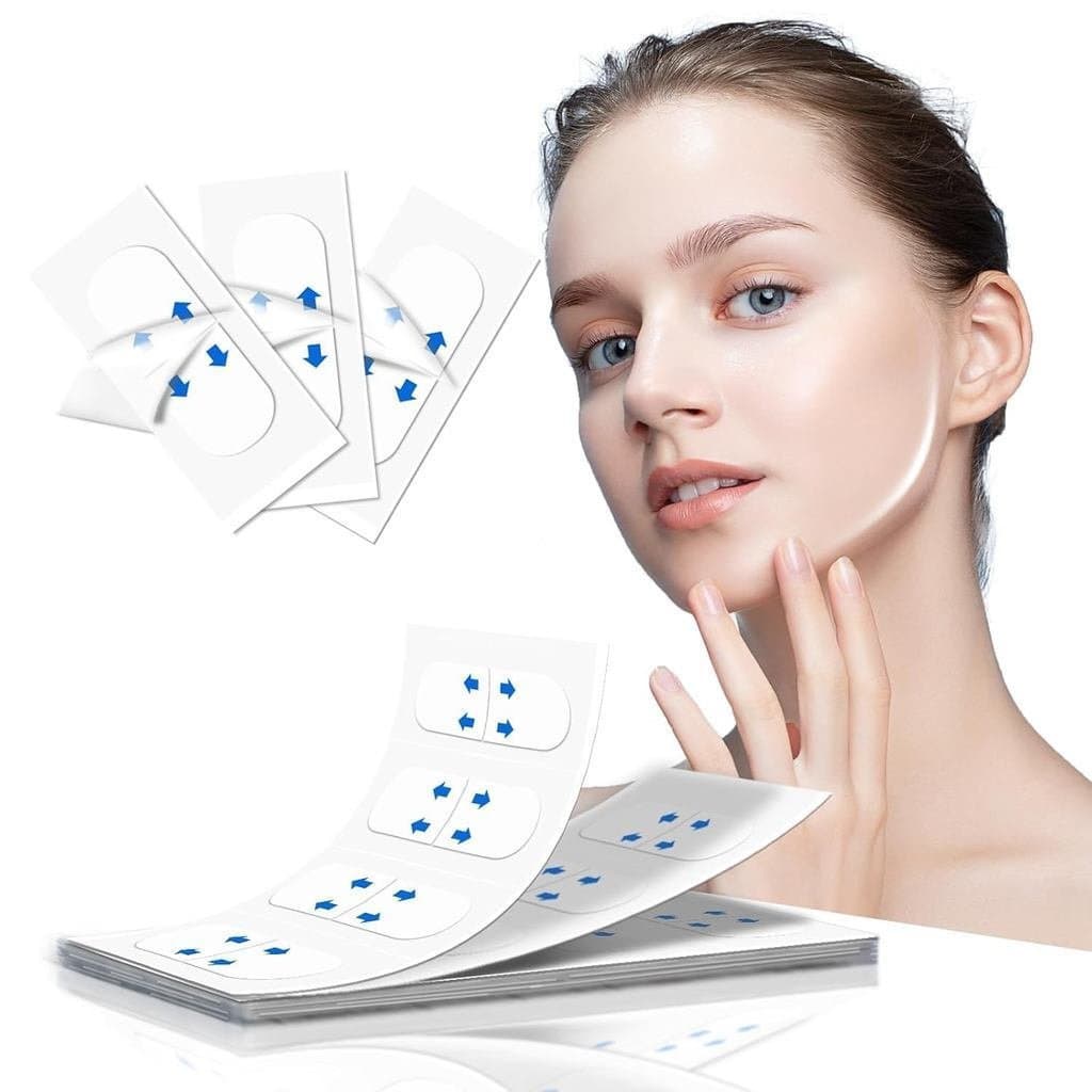 FitaAdesivaParaLinhaDaMandíbula,Bochechas&Pescoço,FitaDuplaParaLiftingFacialTapef 1KZB