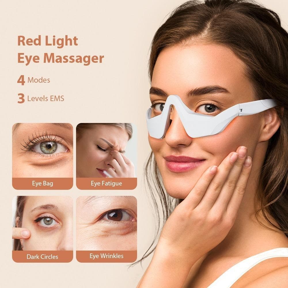 Massageador De Olhos SUNDANCE , Cuidados Com Os Microcorrente Antienvelhecimento | Elétrico Óculos Sob