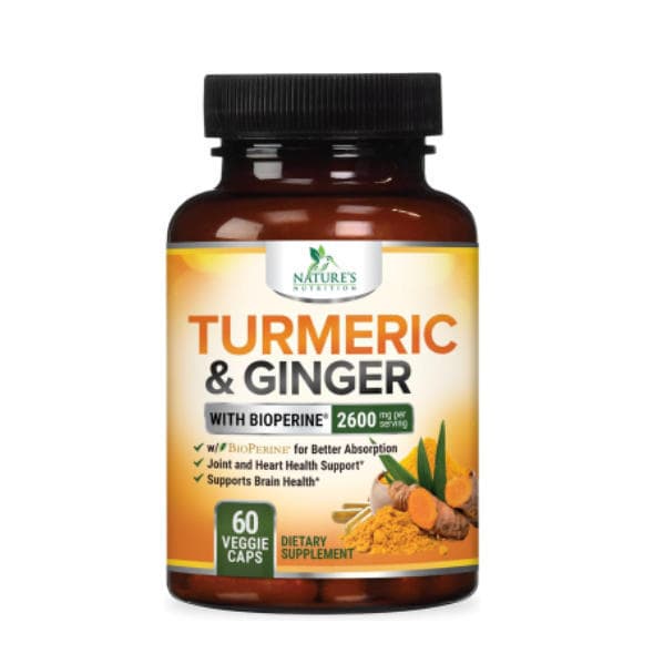 TKNature'sNon-GMOBioPerine95 % Cápsulas De Suplemento De Gengibre E Amarelo 95 . A2025 7UH5