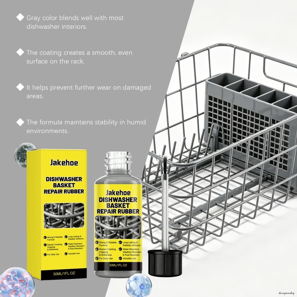 À Prova D'água Do Silicone Produto Comestível Da Almofada De Borracha Reparo Cesta Máquina De Lavar Louça