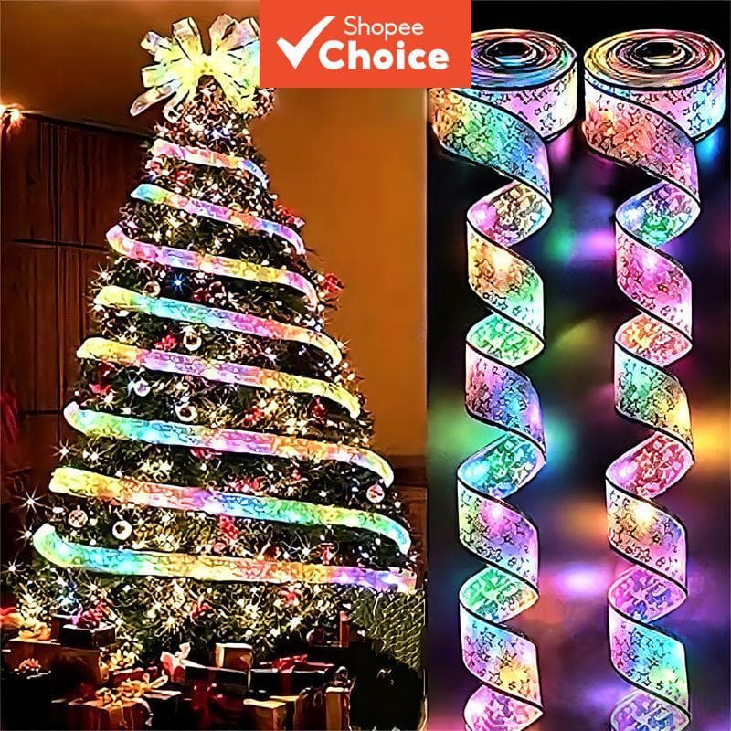 Fita de Natal Luzes de Fada 2/5/10m Iluminação LED para Festival Decoração Merry Christmas para Casa Presentes de Natal