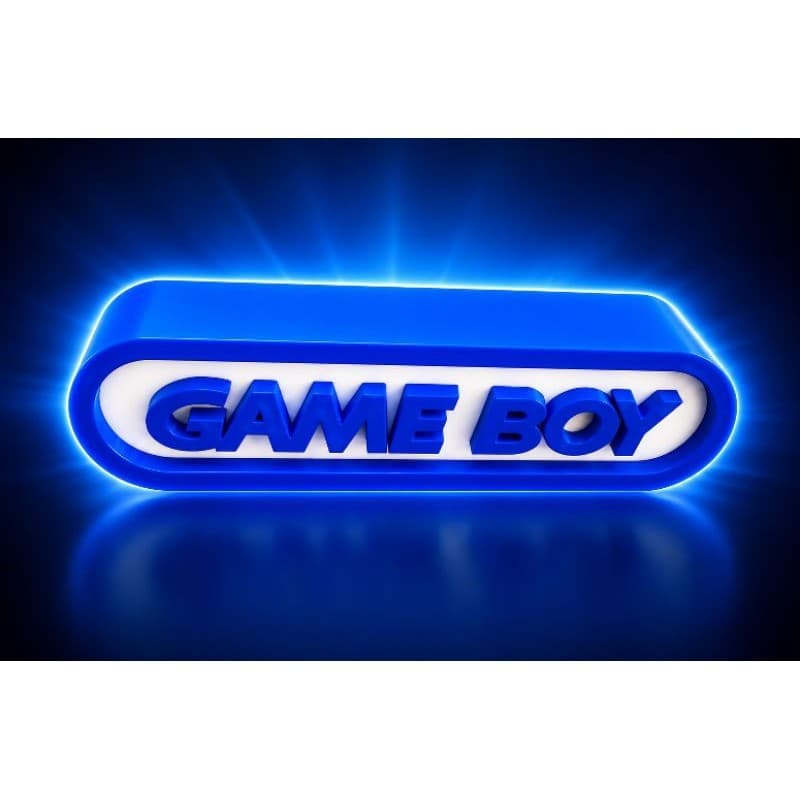 Luminária Game Boy LED Geek Gamer Decorativa USB Setup, Quarto e Estante