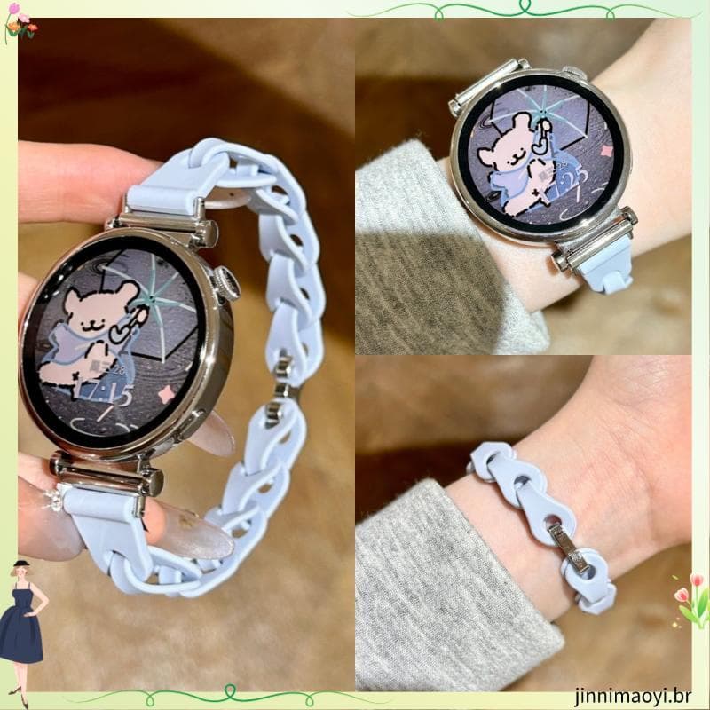 Loja venda quente verão Silicone adequado para Xiaomi watchs5 cinta 5/4/4sprot corrente watch3/2 respirável 1a geração