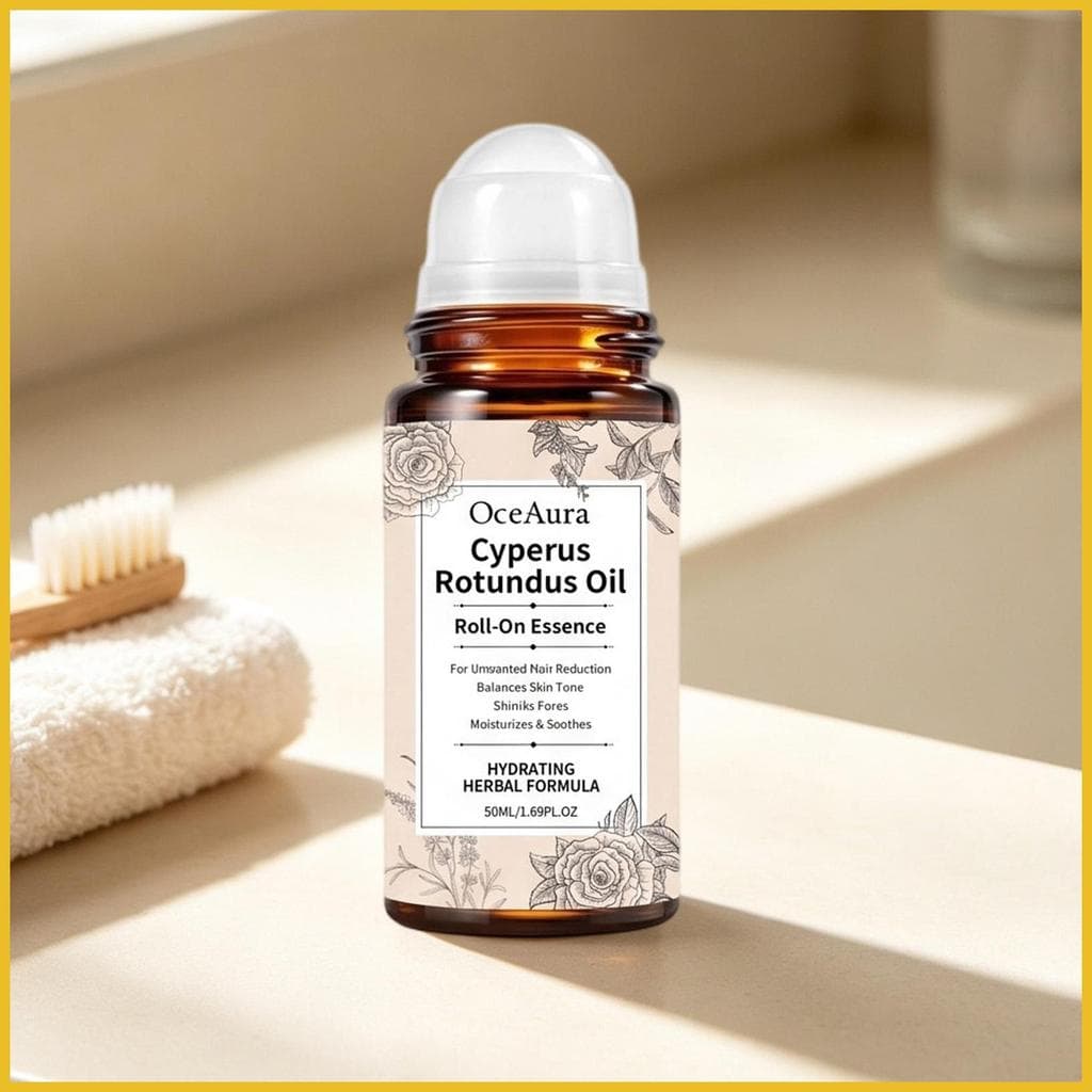 Óleo Removedor De Pelos Com Bola De Rolo , Natural , Calmante , Hidratante , Cuidados A Pele , 50ml , De Remoção Para yu