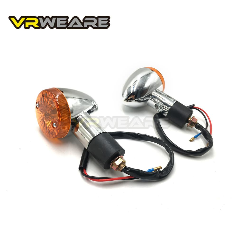 Luz de sinalização retro para motocicleta cruiser, luz de modificações universal para Harley DBYO