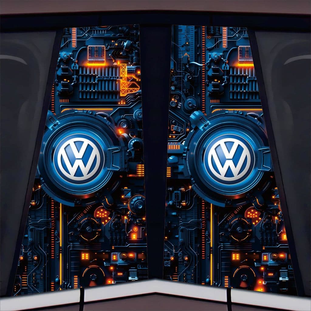 WZLQM711 mecânico Cyberpunk carro B coluna central adesivos decorativos legal película protetora bloqueio de riscos ades