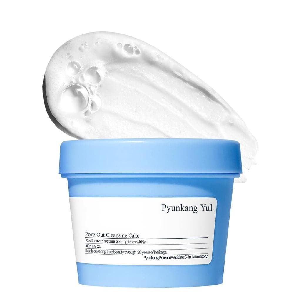 Pyunkang Yul PKY Pore Out Facial Cleanser, Argila Adesiva absorve impurezas e maquiagem, Limpeza profunda dos poros com