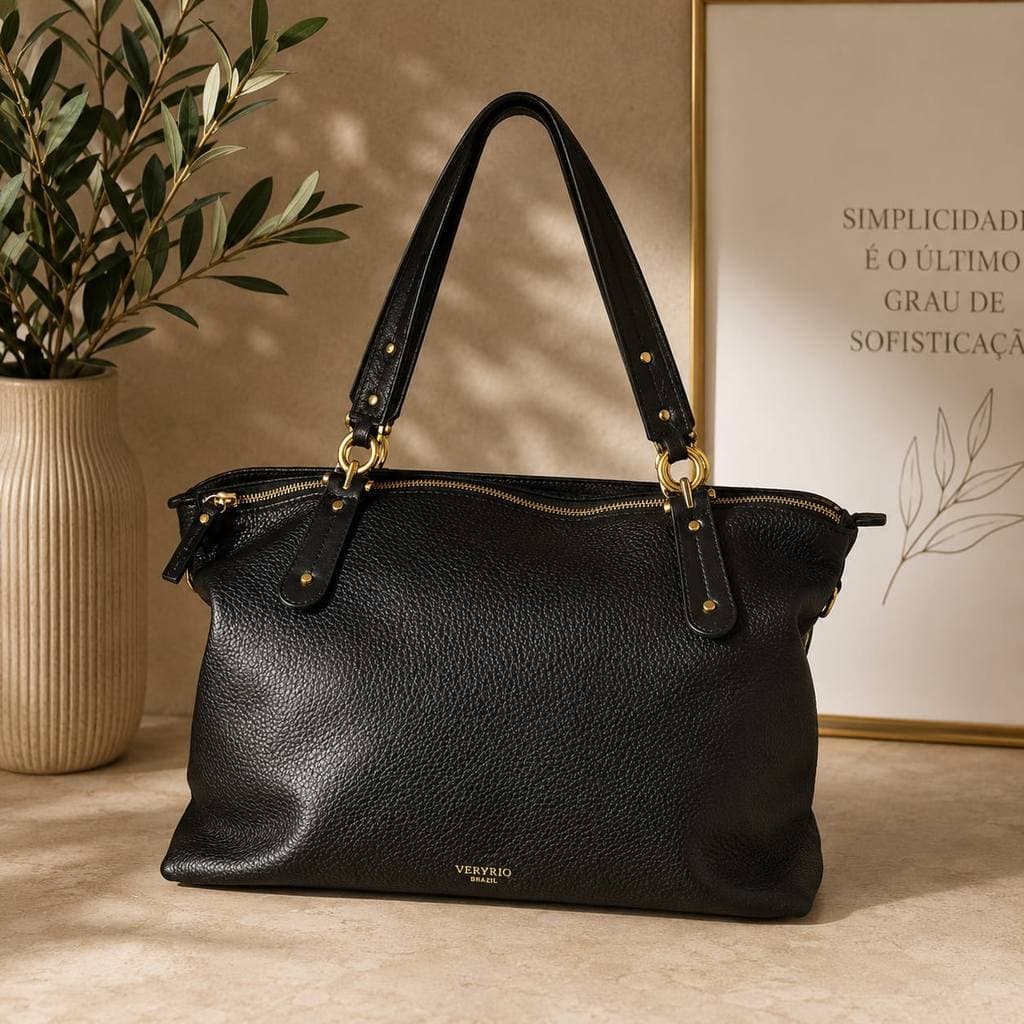 Bolsa Feminina de  Ombro e Transversal Grande Premium