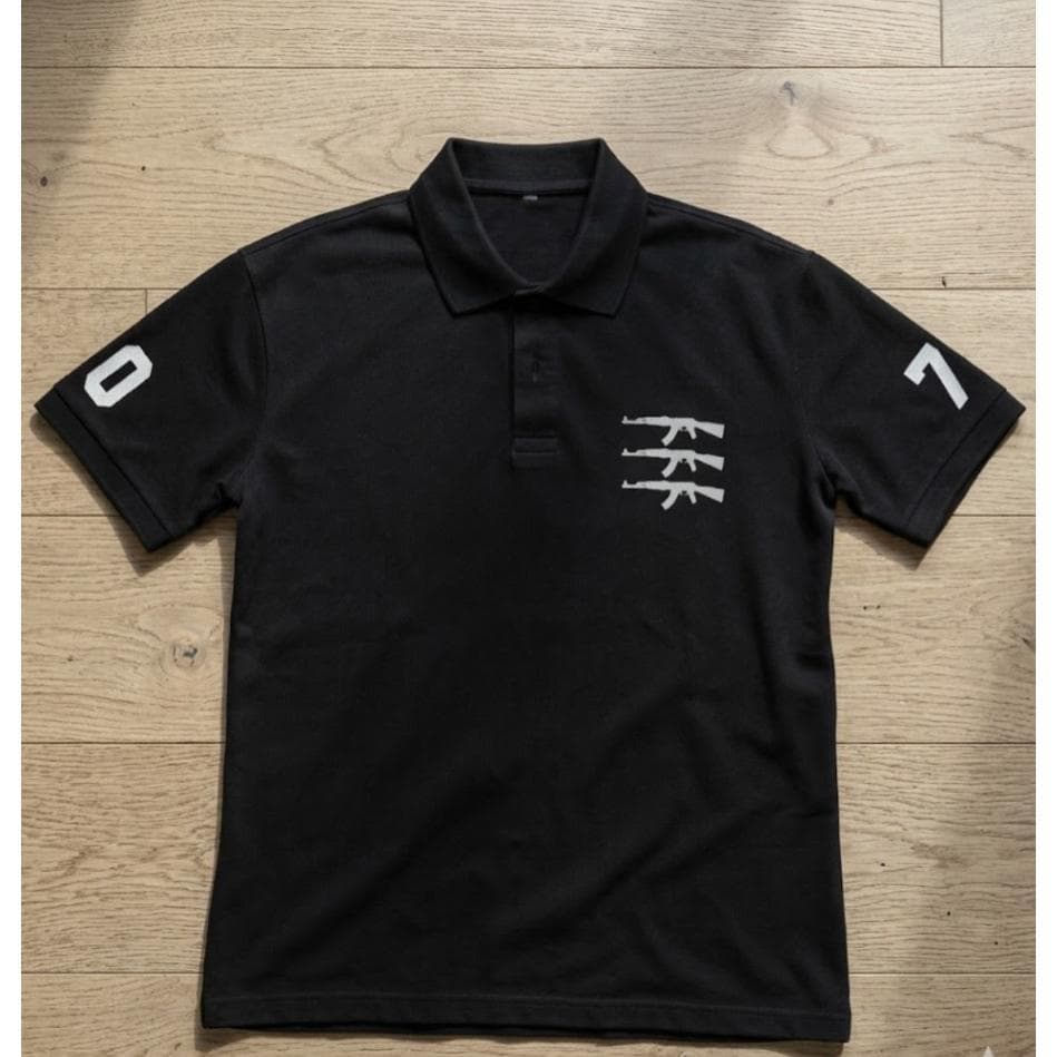 Camisa Polo Unissex A.K 4.7 Em algodão