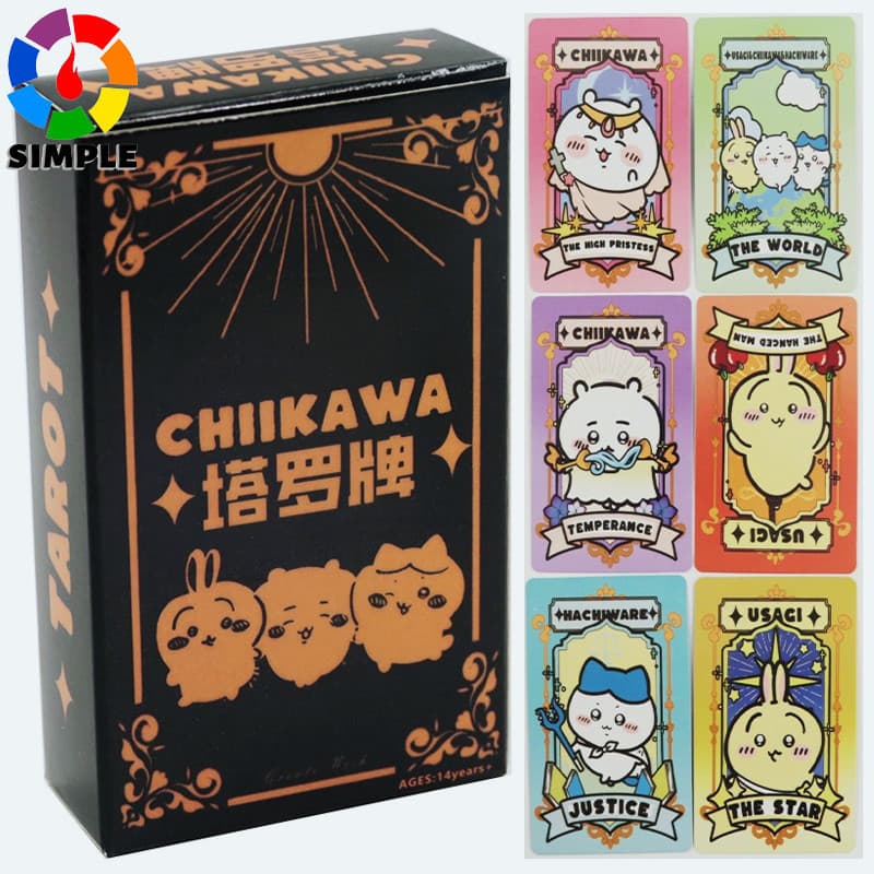 Chiikawa Tarot with oracle cards