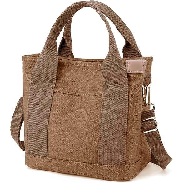 Bolsa pequena com zíper, bolsa transversal de lona com múltiplos bolsos 2024, bolsa de ombro, bolsa hobo, bolsa mensagei