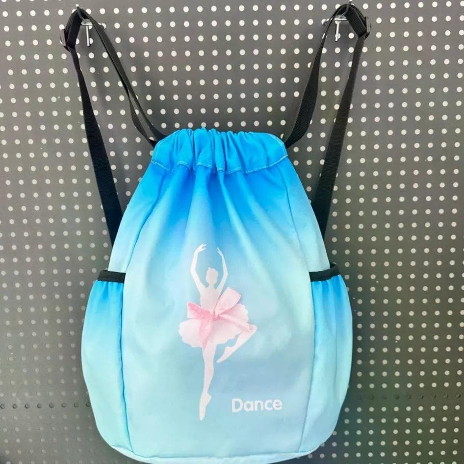 Novo estilo saco de dança mochila infantil dança mochila esportes saco de lazer menina bonito Ballet saco de escola impr