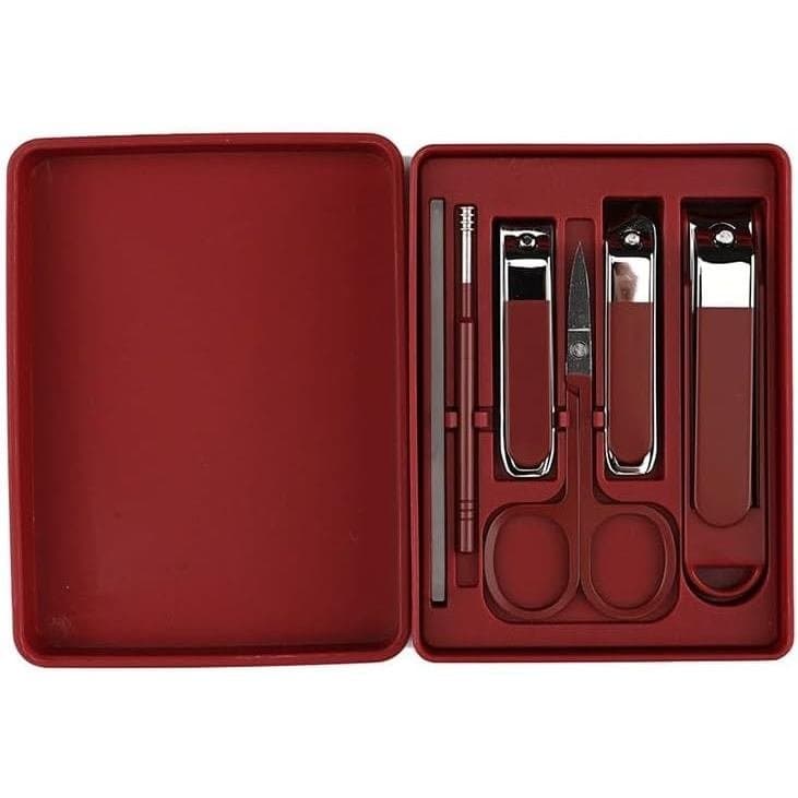Conjunto de 6 Cortadores de Unhas em Aço Inoxidável com Caixa para Uso Doméstico (Estilo 1) MSF8