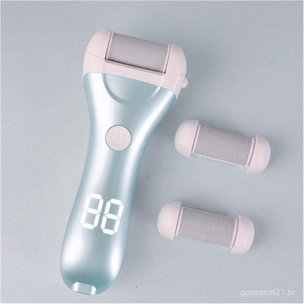 Lixa Elétrica Recarregável para Pés, Ferramenta Profissional para Pedicure, Cuidado dos Calcanhares, Remoção de Calosida