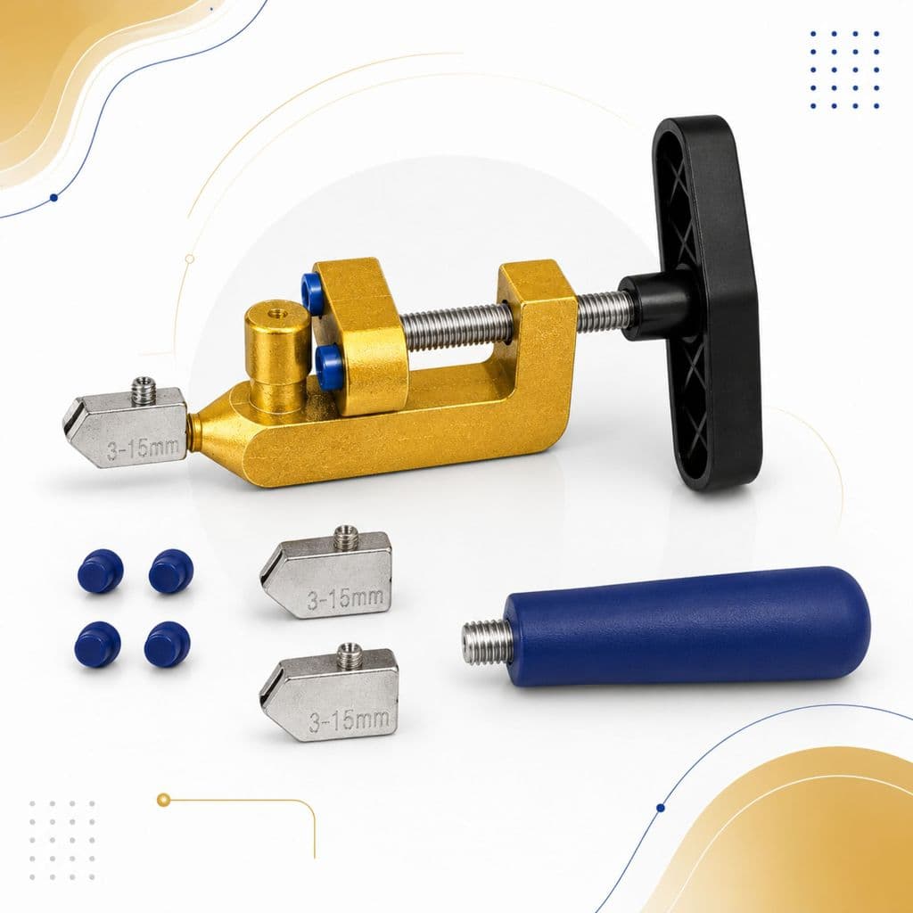 Cortador Diamantado Manual Para Cerâmica Vidro Granito Riscadeira