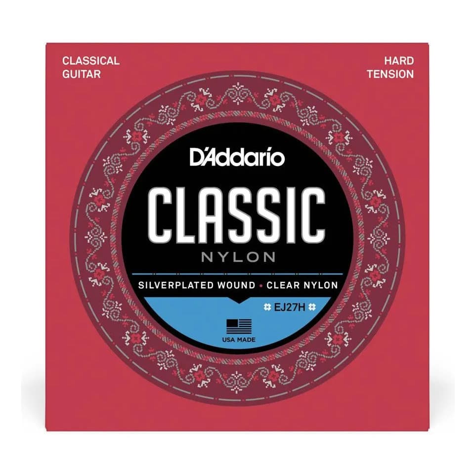 Encordoamento Violão Nylon D'addario Student Nylon Ej27h