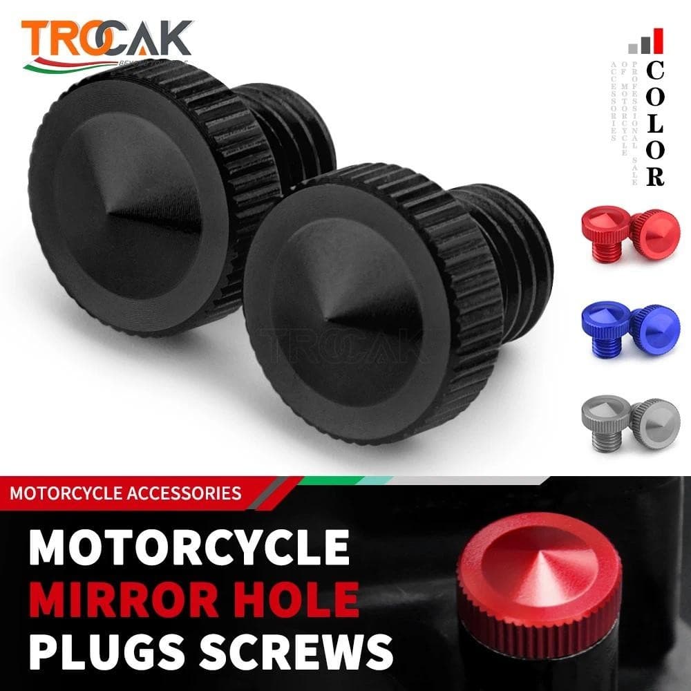 Parafusos Para Buraco De Espelho De Motocicleta , Honda Rebel 500 CMX 300 1100 CMX500 CB650R CB1000R CBR650F CB500X CBR