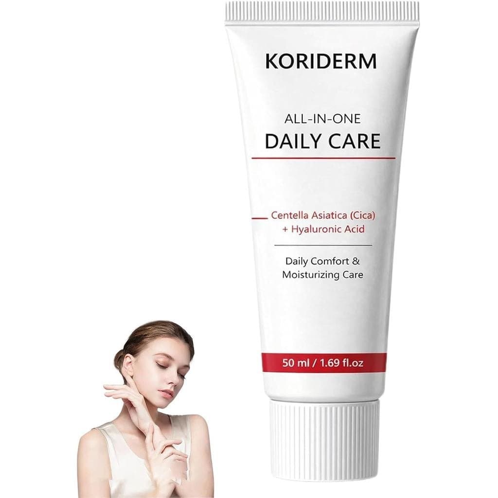 Creme Rejuvenescedor Koriderm Time Reverse (AllIn) 2026, Cuidado Hidratante com Centella e Ácido Hialurônico para Confor
