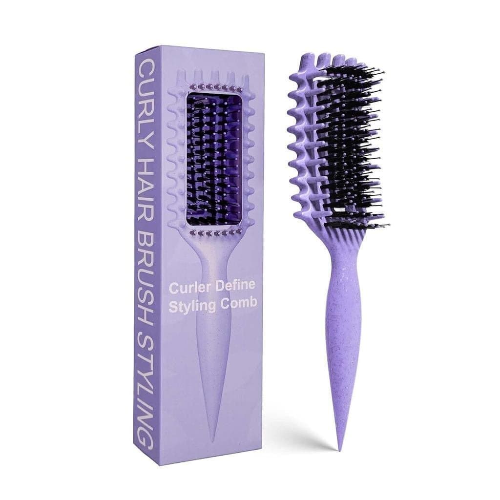 Escova modeladora, escova de cabelo, escova para cachos. Usado para modelar, fixar e ondular o cabelo. Adequado para mul