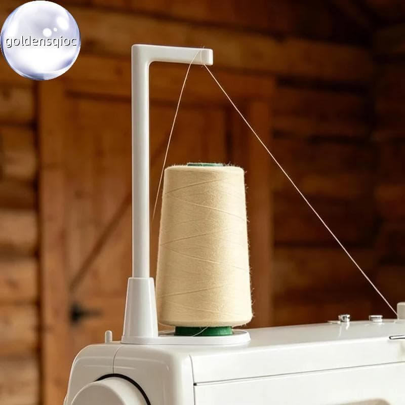 Ouro 3D Impresso Máquina De Costura Linha Suporte Alimentação Suave Anti Oscilação Resistente Leve Para Diária ks EN