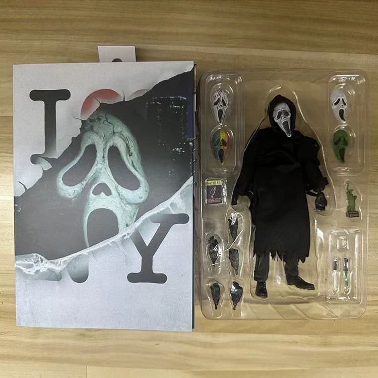 Careta Thriller NECA Action Figure 7 Polegada (18cm) Terceira Edição Limitada Boneca Colecionável Horror Presente de Hal