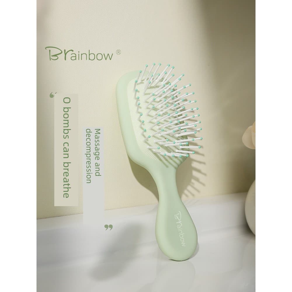 Brainbow Mini Airbag pente bonito senhoras dedicado portátil almofada de ar pente massagem couro cabeludo doméstico pent