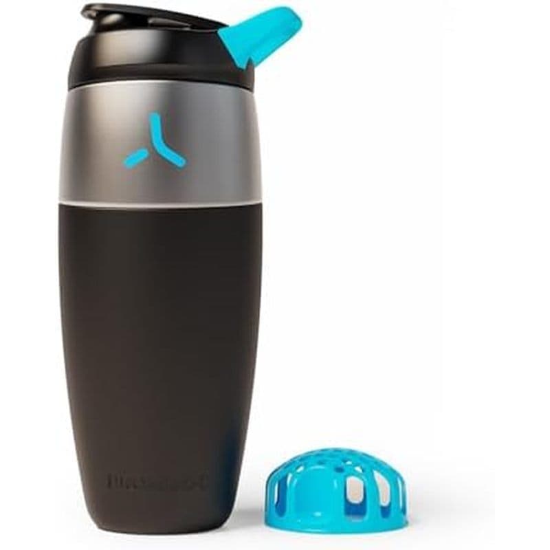 Garrafa Agitadora De Aço Inoxidável Promixx Pursuit-Misturador De Proteína De Metal Leve De 26 Onças Com Agitador De Enc