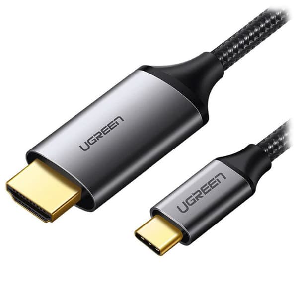 Cabo Thunderbolt 3 UGREEN Micro USB-C para HDMI 4K 60Hz 5.4Gbps Reforçado MM142 50570