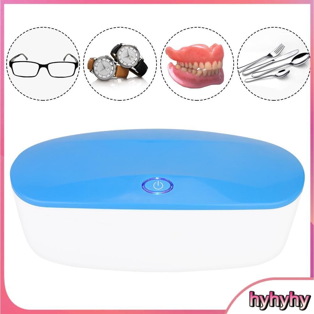 Hyhyhy Esterilizador de unhas Pincéis de maquiagem Raio ultravioleta Desinfecção Caixa Máquina Ferramenta Limpador