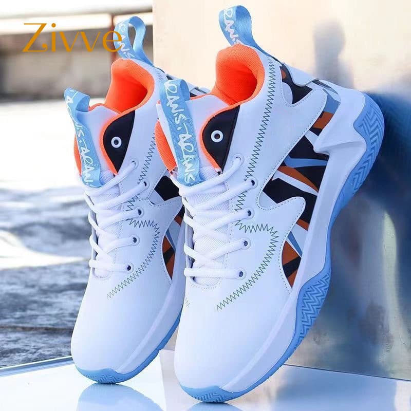 Sapatos de basquete moda na moda confortável de sola grossa papai sapatos respirável estudante sapatos esportivos de alt