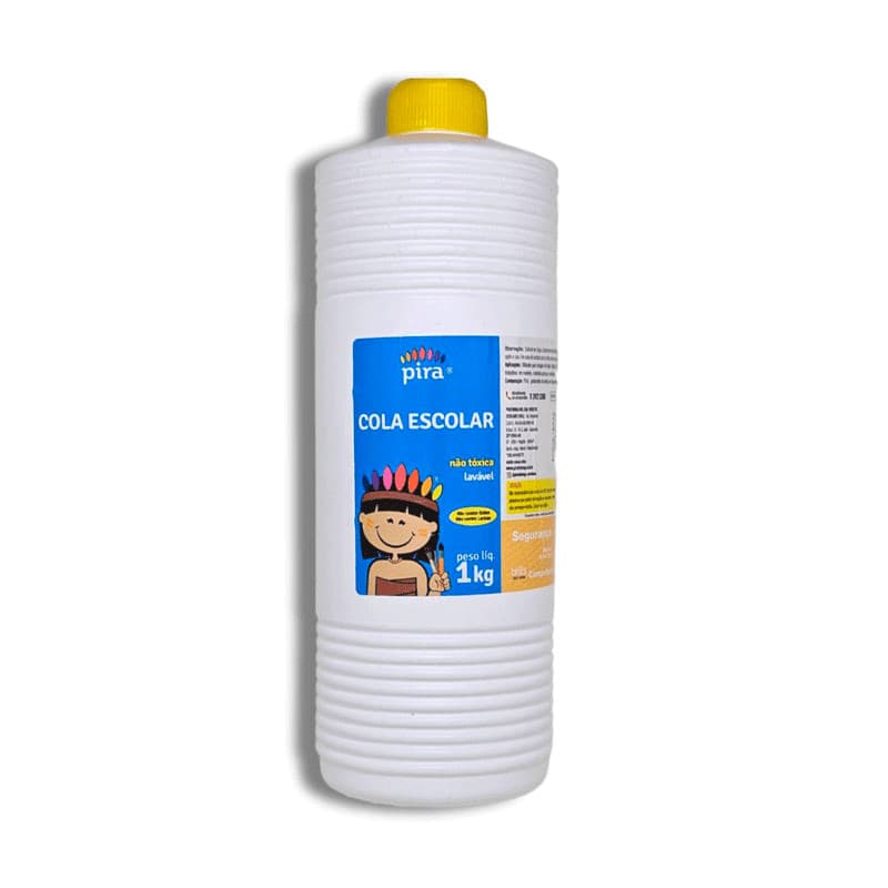 COLA BRANCA LÍQUIDA 1KG PIRATININGA 029 CB-1000