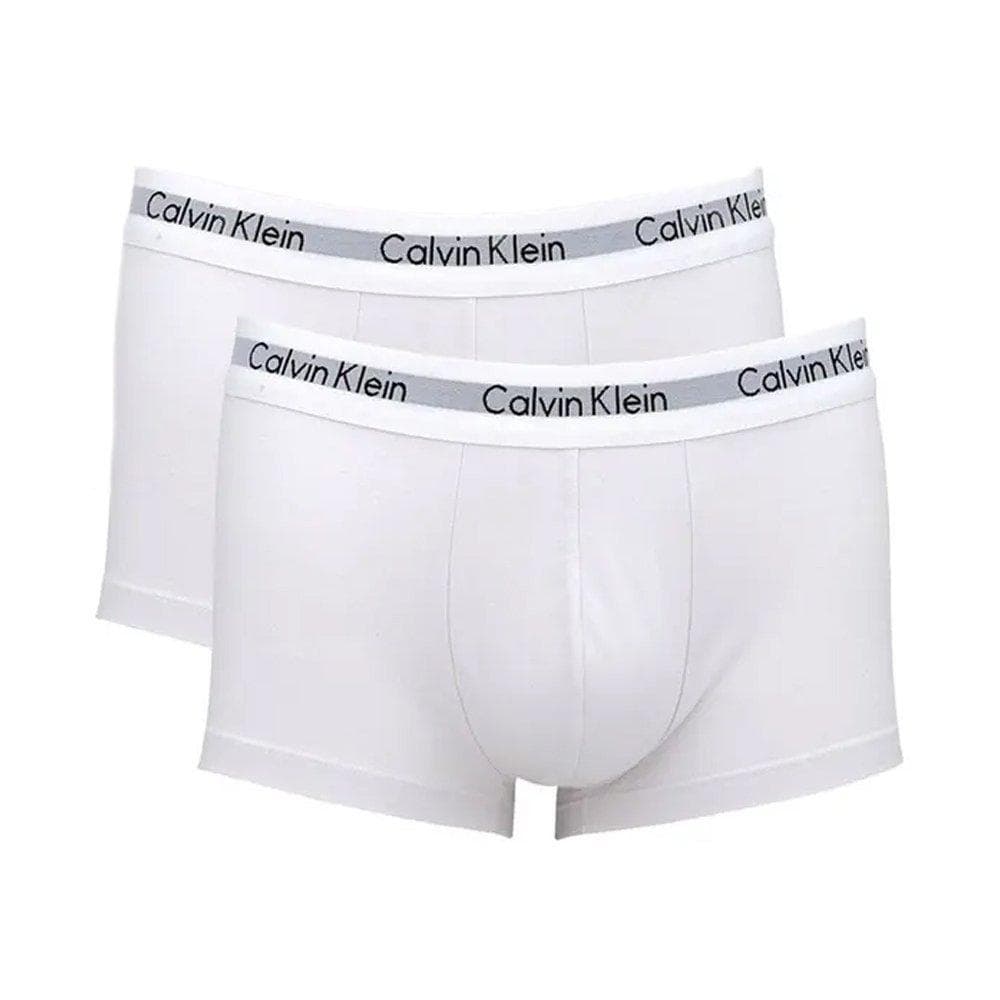 Kit 2 Cuecas boxer Calvin Klein Low Rise Trunk Cotton CK BRC