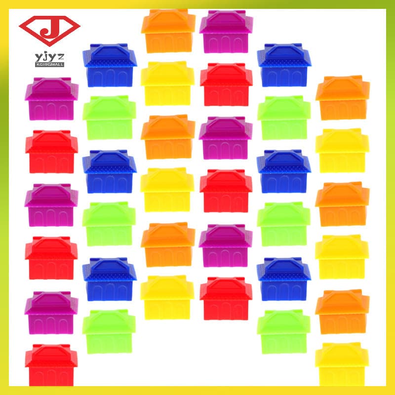 120 Peças De Jogo De Reposição Para Decoração De Plástico Em Cores Sortidas Yujingyouzhang