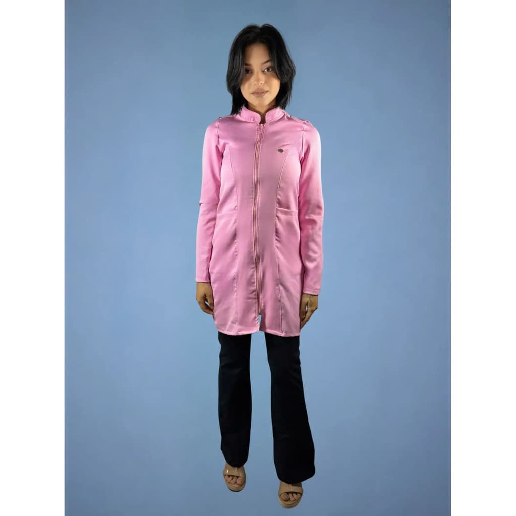 Jaleco Feminino Serena - Estação Rosa(rosa,m)
