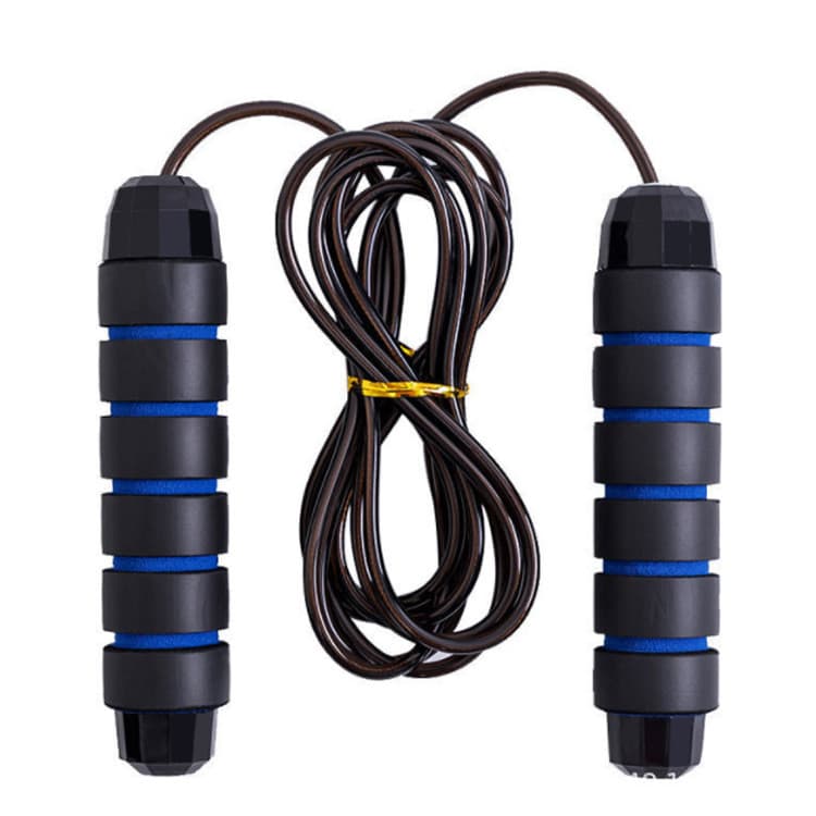 Corda de Pular de Aço com Peso para Exercícios de Fitness, Competição Estudantil, Corda de Pular com Rolamento, Equipame