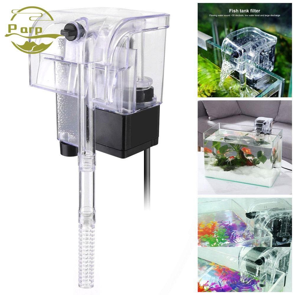 PARPERTY1 1 Unidade De Filtro De Água Com Bomba De Oxigênio , Acessórios De Aquário De Plástico , Externo , Mini