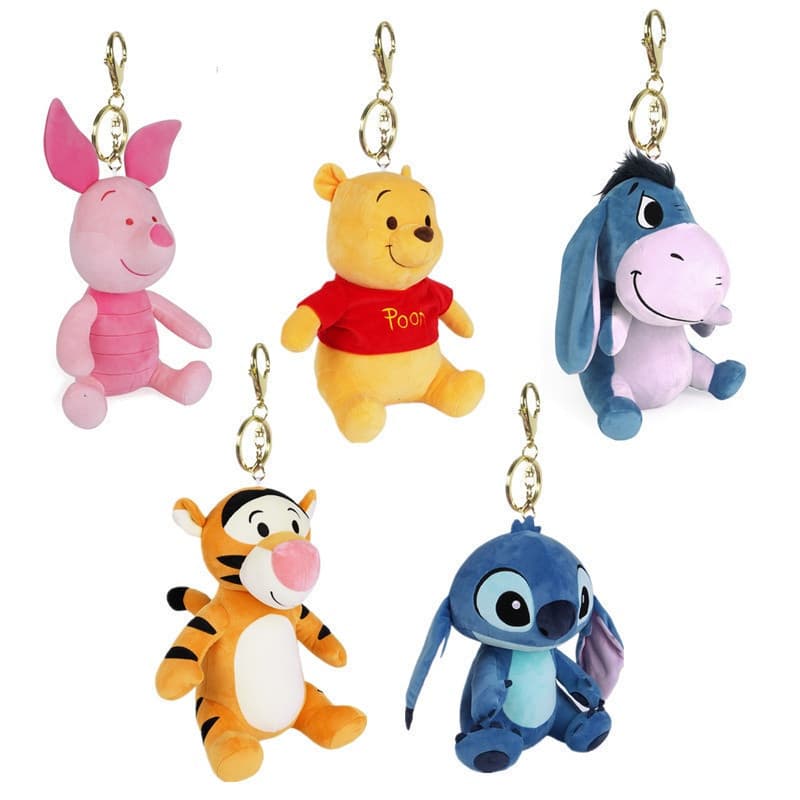 13 Cm Wennee The Peeh Stetch Piglet Hot Cartoon Chaveiro Boneca De Pelúcia