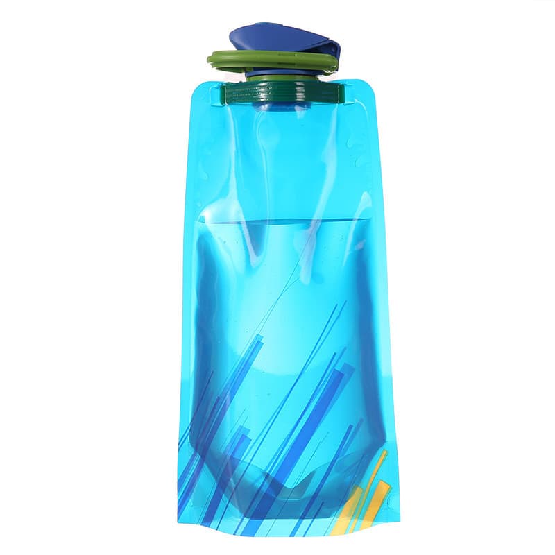 [Estoque pronto] Bolsa portátil dobrável de grande capacidade para armazenamento de água Caminhadas ao ar livre Caminhad