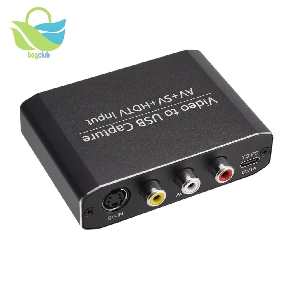 Placa De Captura HDMI AV S-Video USB 3.0 Para Gravação De Tela E Transmissão Ao Vivo [Bagclub.br]